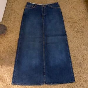 Jean skirt